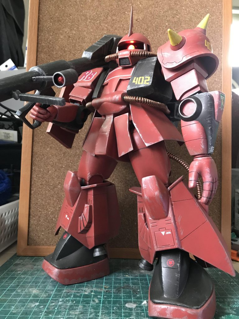 旧キット ジョニー・ライデン専用 高機動型ザク–4枚目/制作者：蒼き鷹