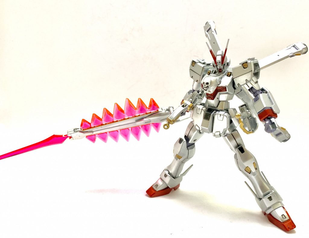 武装その2クジャク。ピーコックスマッシャーとムラマサブラスターを合体させた様な武装。X-0は複合武装多いのが特徴かも