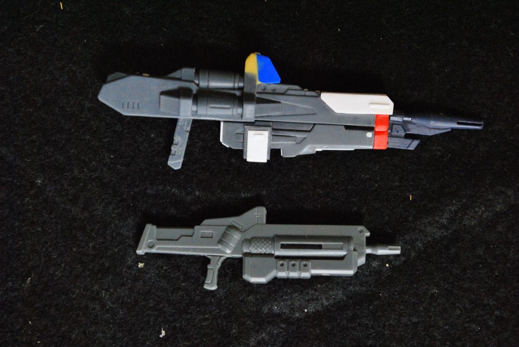 ライフルもそれっぽく弄ってます！