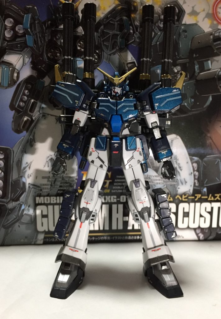 ガトリングマウントからの正面