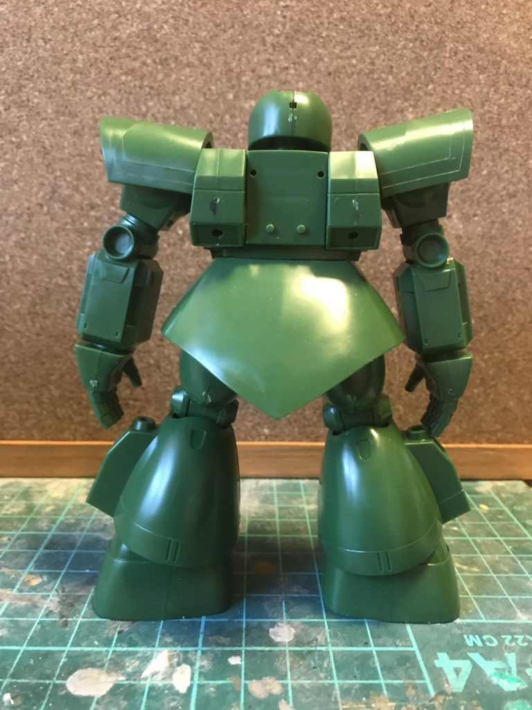 1／144 旧キット Zタイプザク–4枚目/制作者：蒼き鷹