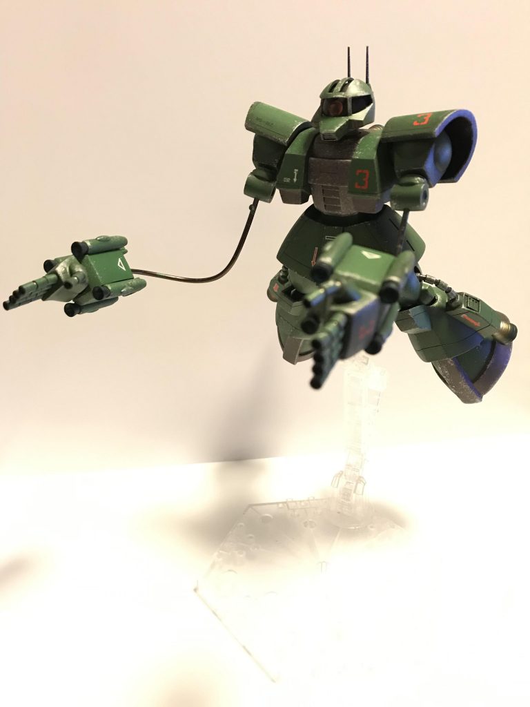 1／144 旧キット Zタイプザク–4枚目/制作者：蒼き鷹