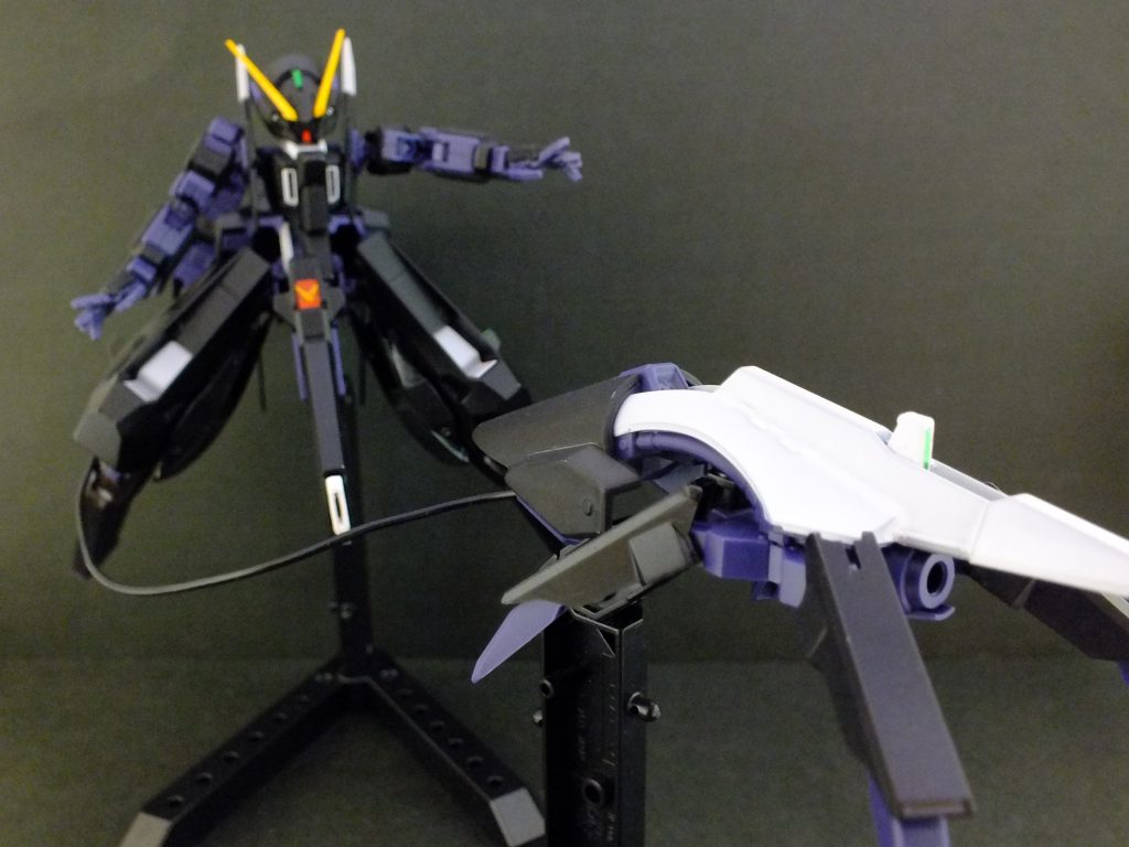 ウインチユニット展開 まるで犬の散歩。