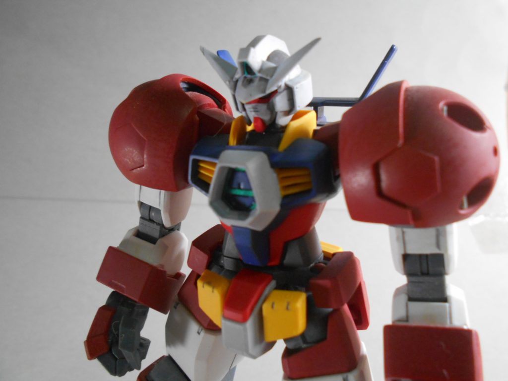 エリやダクトのシャープ化、フェイスは少々削り込んで小顔にしています