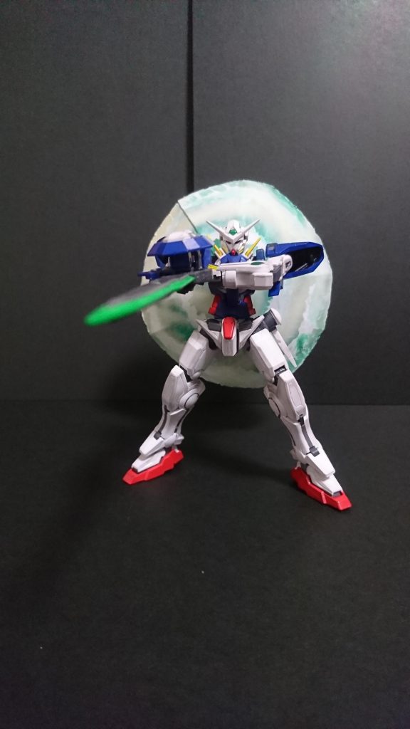 ・GNソード改構え
初のエフェクト作成もしてみました!