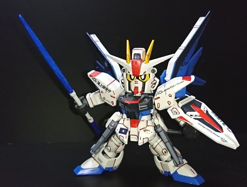 フレーム換装後のアクションポーズ2