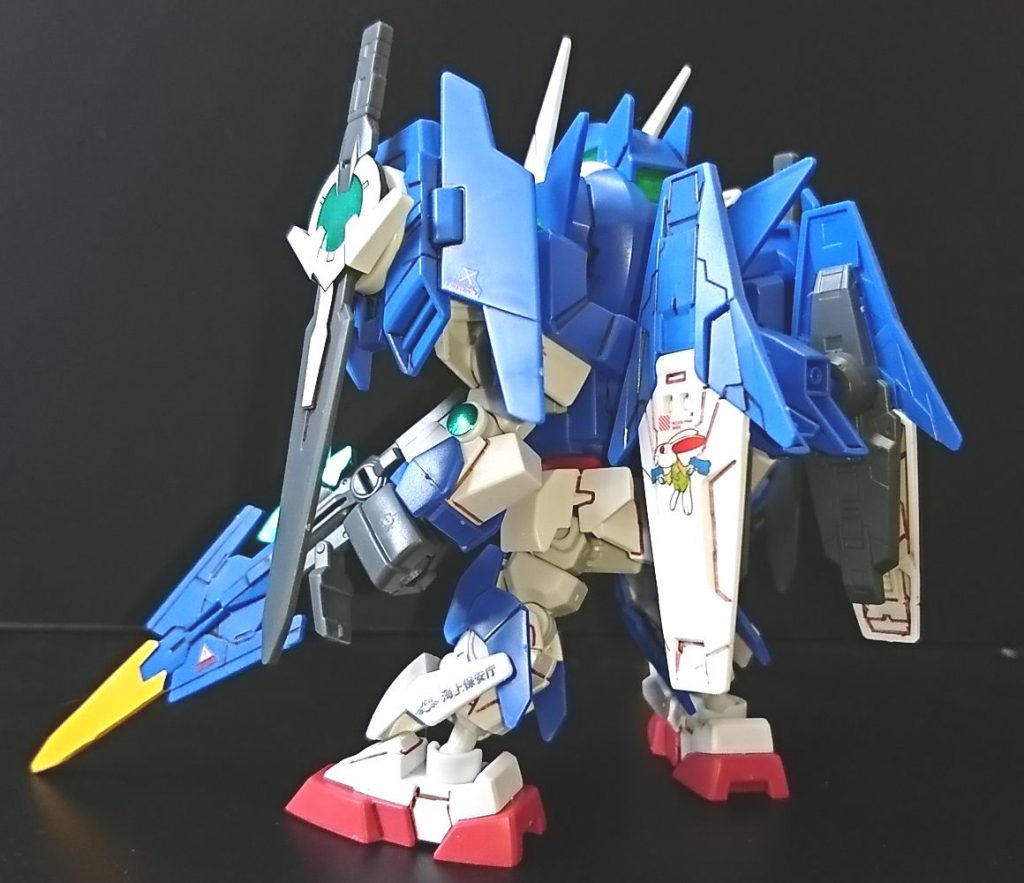 バックパック部マーキング