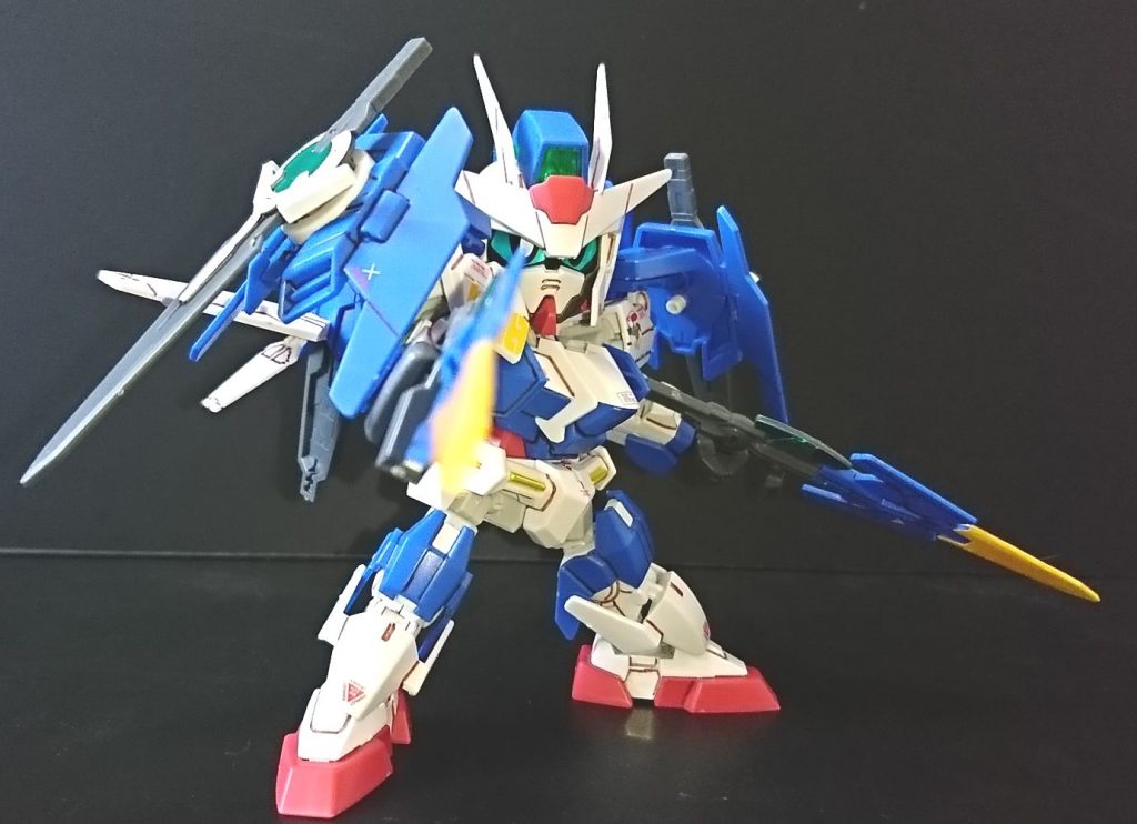 スーパーGNソードⅡは刀身をイエロー塗り替え