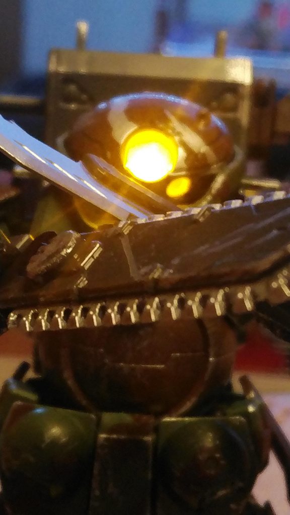 正直、自分のカラーリングセンスの無さと、初心者あるあるのウェザリングいっぱいやってしまうで失敗感がありますね…