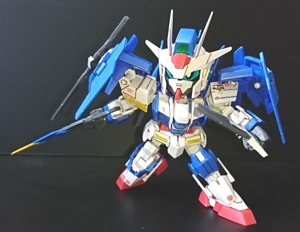 クロスシルエット換装で片脚立ちOK