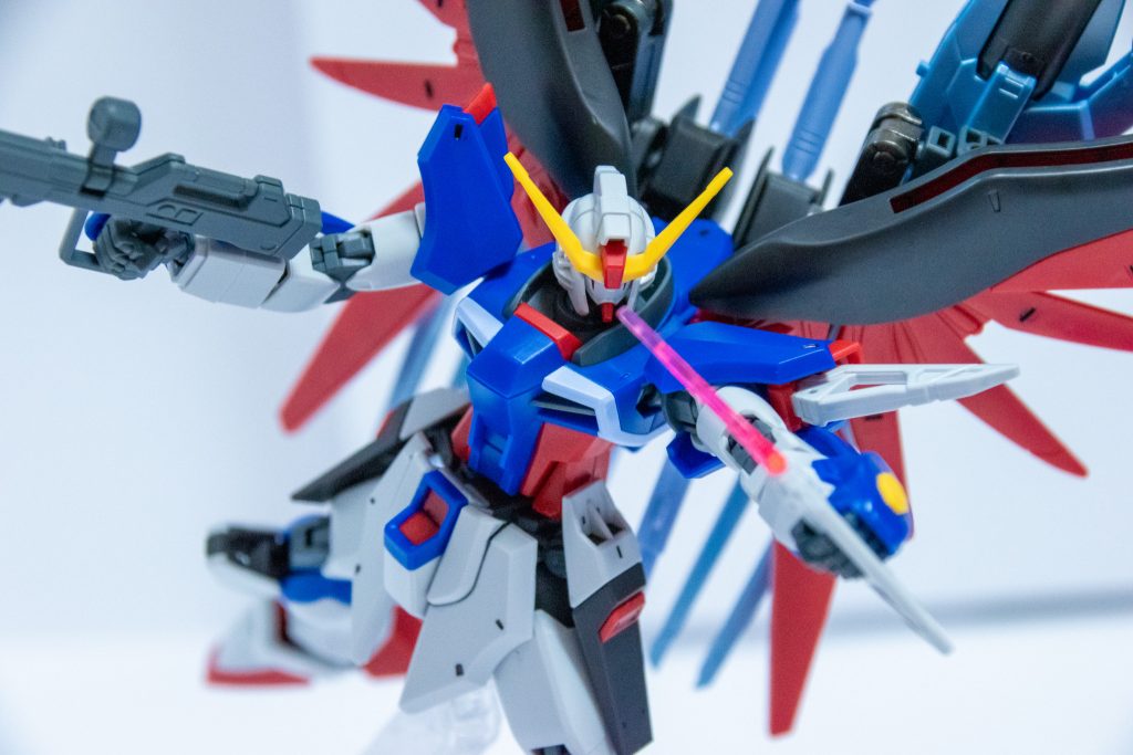 ビームブーメランで牽制