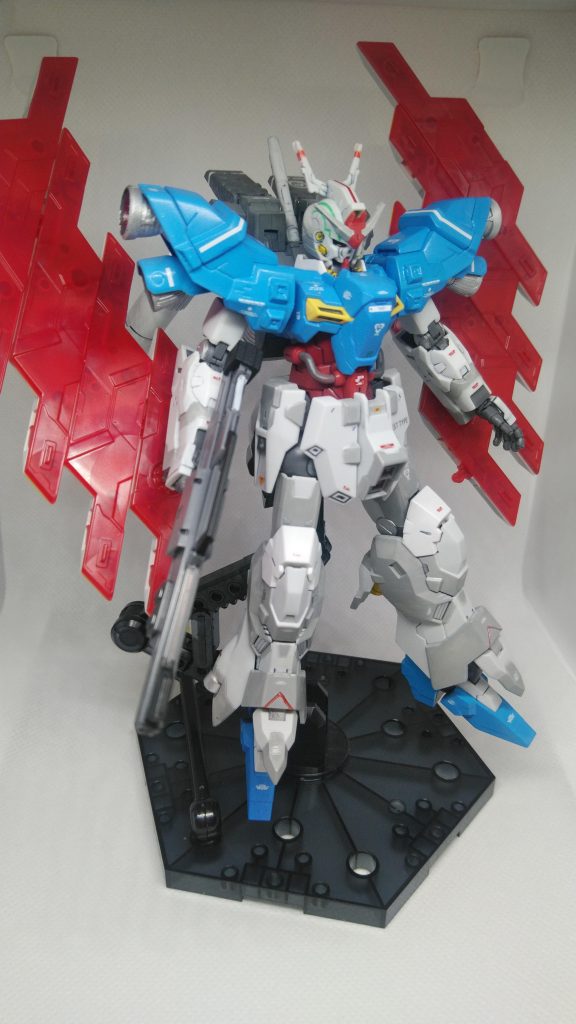 全体像です。カラーリングは通常カラーより明るめの色に変更してます。