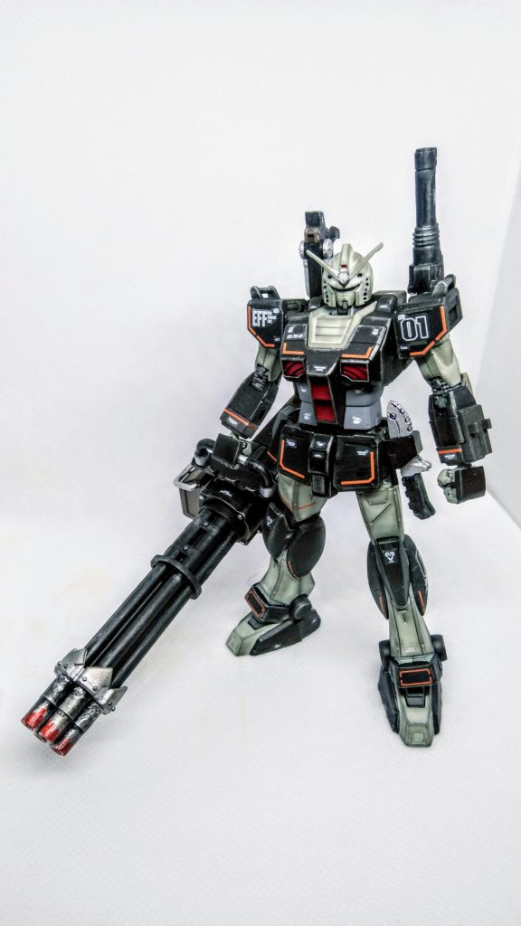 前作は沢山の観覧といいね、ありがとうございます。大変励みになりました。

さて6作目ですが、HG-ORIGIN-RX78-1［FSD］ガンダムFSDになります。
普通に作ろうと思っていたんですが、成形色がイメージと少し違うなーと思いながら…気づいたらプロトタイプカラーに。