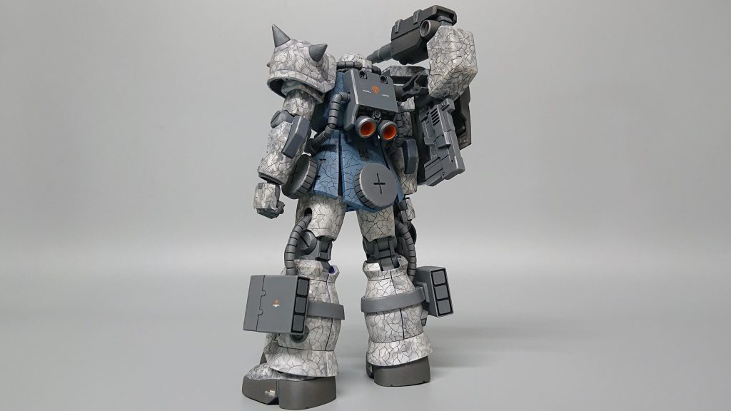 バックショット。若干ですがウェザリングマスターのサンドやアカサビなど入れていますが、ほぼわからない(泣