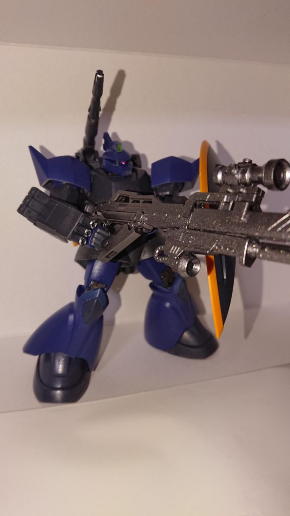 ロングライフルわん構えてアクション