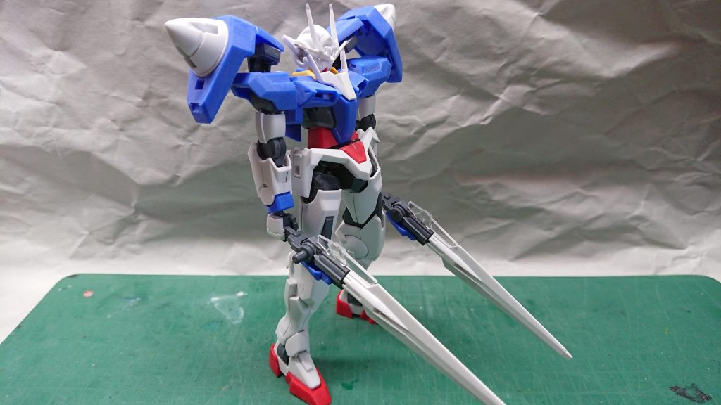 表面処理が終わった状態のダブルオーです。