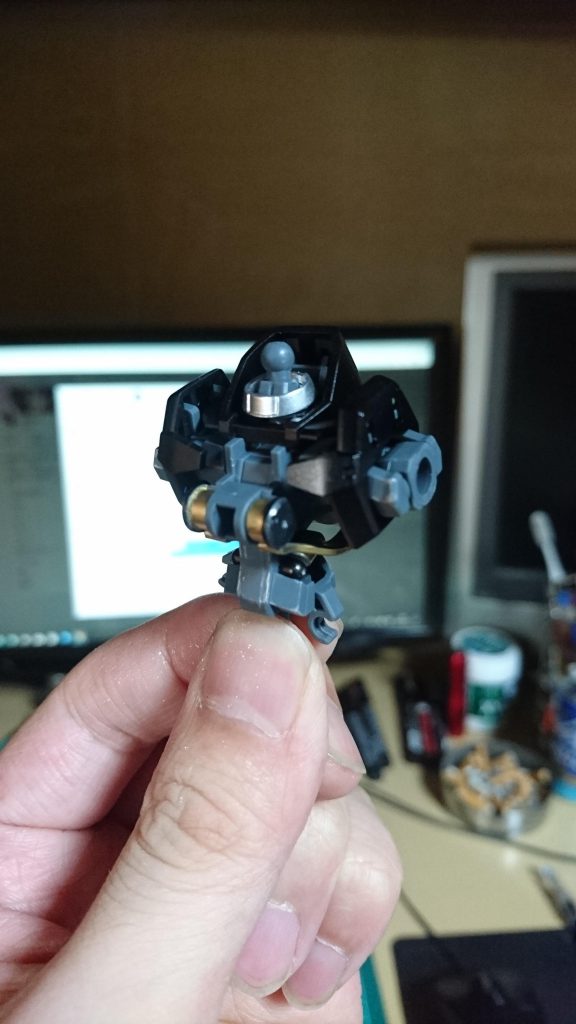 内部パーツ  機体塗装は全てガンダムマーカーで塗って有ります。
装甲部分などはガンダムマーカーエアブラシ。