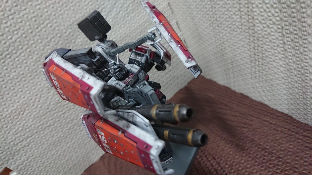 連装ビーム砲と肩のビーム砲を同時使う