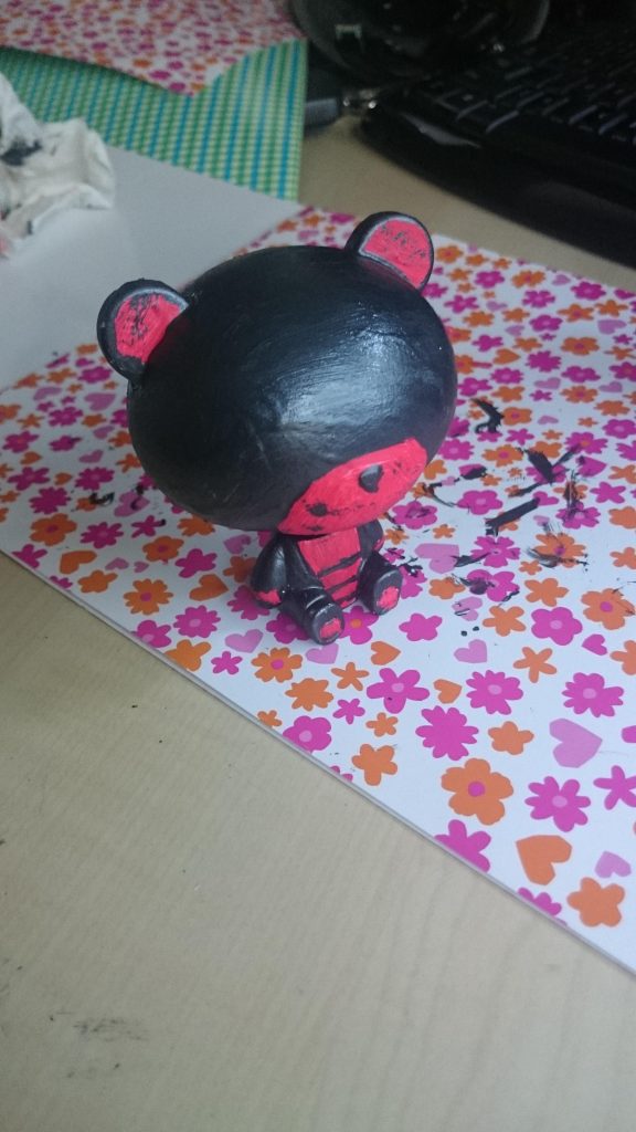 Custom pretty guy ガシャポン (red)–2枚目/制作者：Akairyuchi