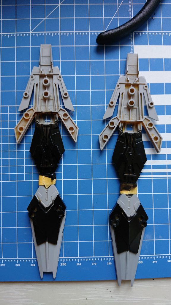 一番難儀やったアームドアーマーの塗装 1