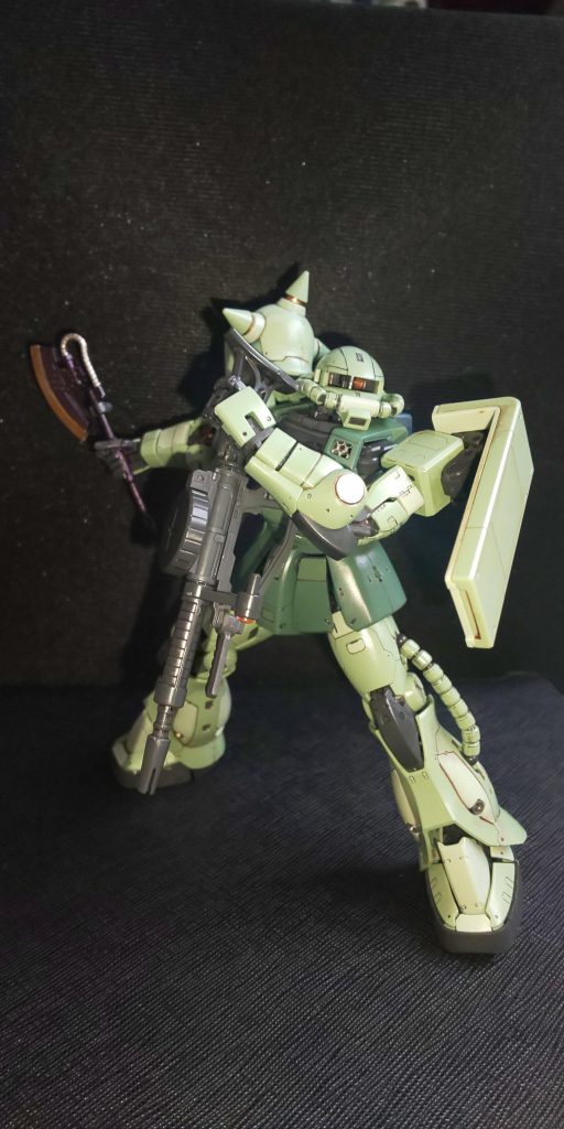 RG 初期のキットですが、あまりポロリもなくなかなかイイ感じです!