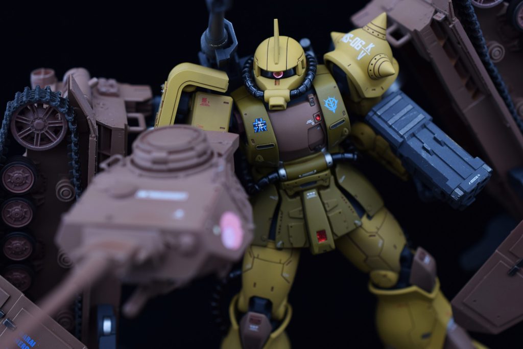 ザクハーフ　キャノン／タンク–2枚目/制作者：チキン　ユウ