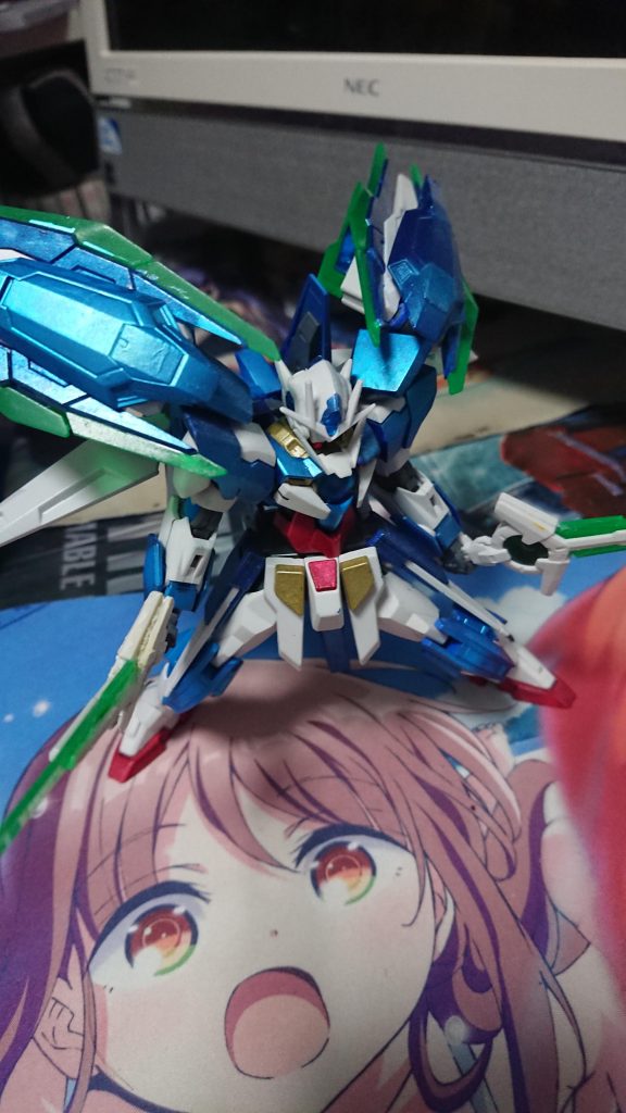 高出力モードによりトランザムをしなくとも高機動力を手に入れた設計思想