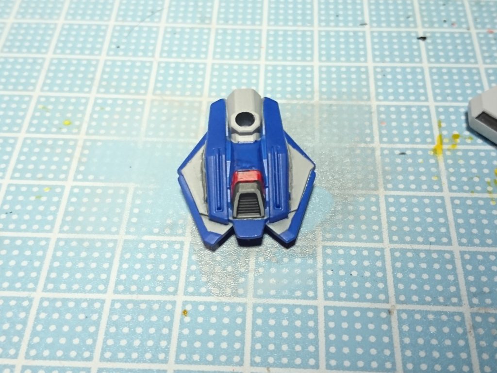 コアスプレンダーの塗り分けがとんでもなく大変でした…ちょっと汚くなっちゃった…