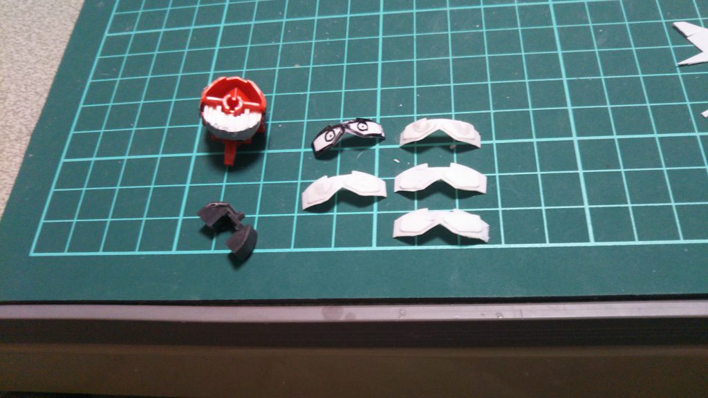 あとは瞳効果出来るように加工してみたり