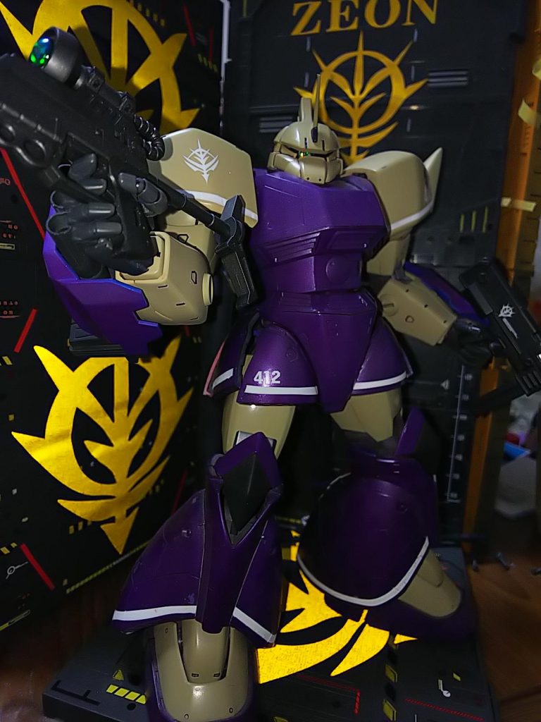 ｼﾞｵﾝ軍突撃機動軍ｼｰﾏ海兵隊  MG  MS-14B -FS  高機動型 ｹﾞﾙｸﾞｸﾞ2.0 ｼｰﾏ ｶｽﾀﾑ ｶﾗｰVer.–2枚目/制作者：SINANJU ｼﾞｵﾝの亡霊