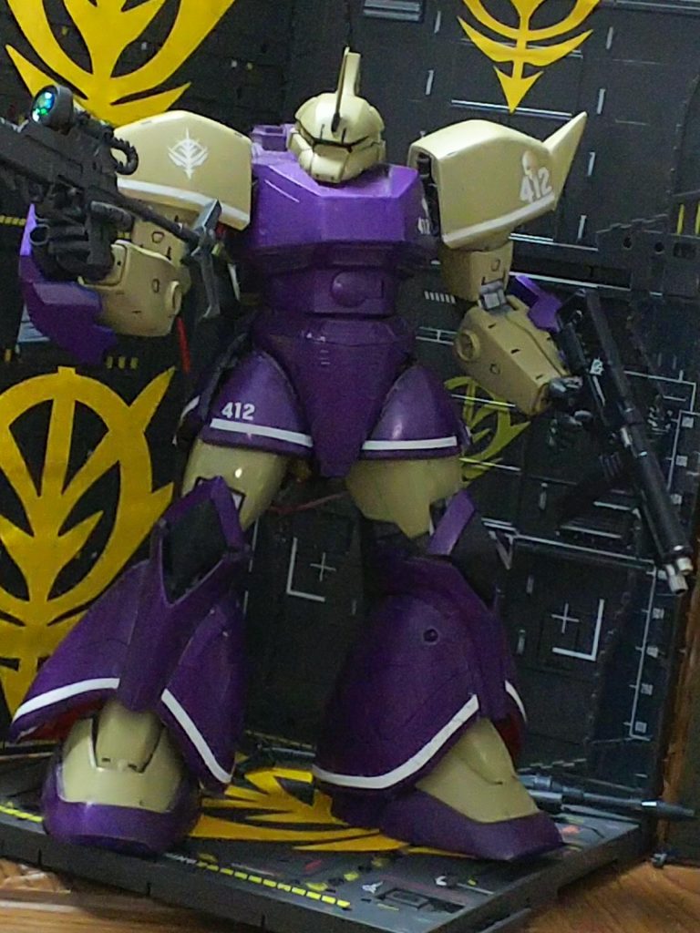 ｼﾞｵﾝ軍突撃機動軍ｼｰﾏ海兵隊  MG  MS-14B -FS  高機動型 ｹﾞﾙｸﾞｸﾞ2.0 ｼｰﾏ ｶｽﾀﾑ ｶﾗｰVer.–5枚目/制作者：SINANJU ｼﾞｵﾝの亡霊