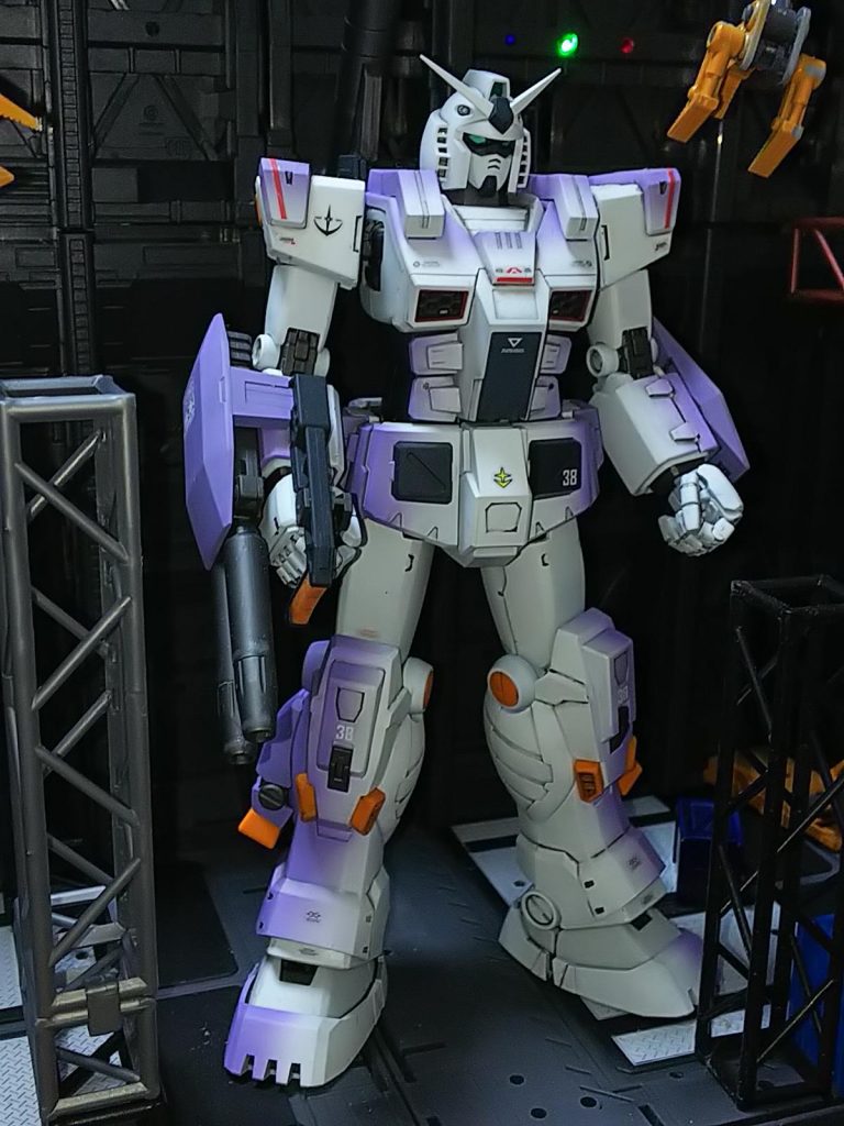 地球連邦軍  EFSF   MG  FA-78-1   ﾌﾙｱｰﾏｰｶﾞﾝﾀﾞﾑ ｵﾘｼﾞﾅﾙｸﾞﾗﾃﾞｰｼｮﾝ ｶﾗｰ Ver. ＆ 格納庫ｼﾞｵﾗﾏ♪–7枚目/制作者：SINANJU ｼﾞｵﾝの亡霊