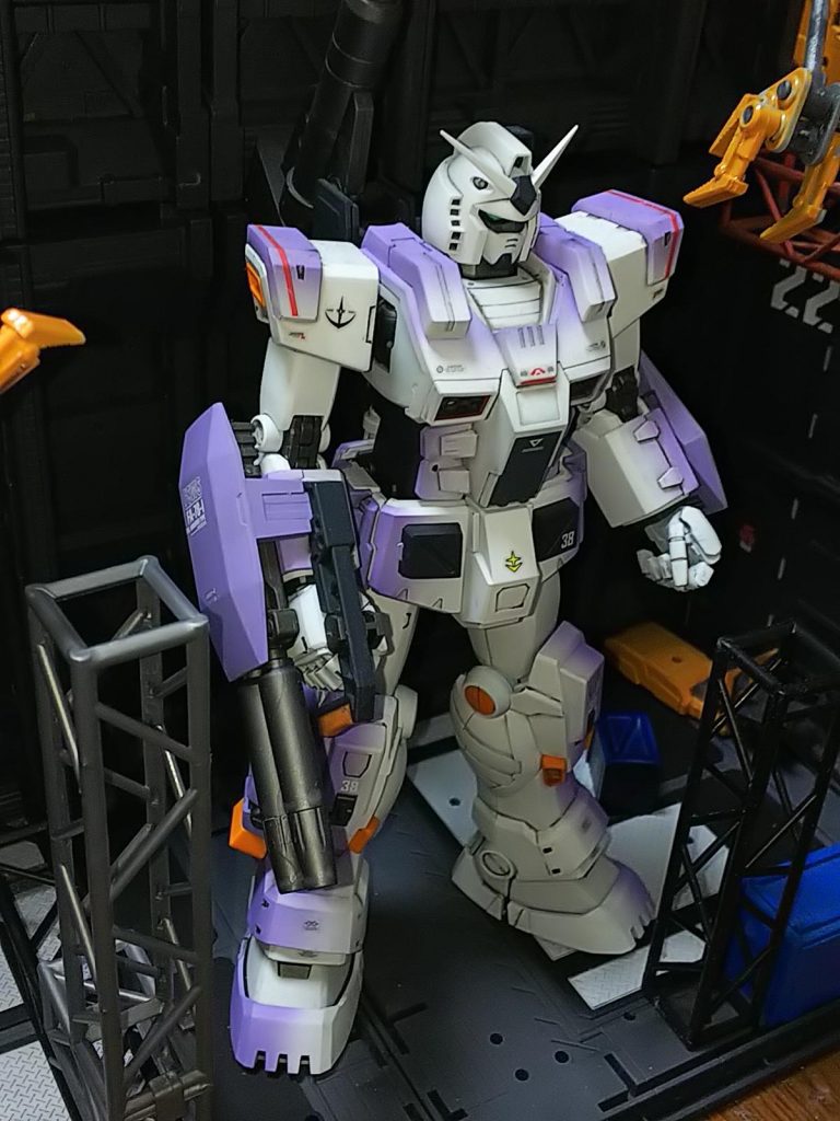 地球連邦軍  EFSF   MG  FA-78-1   ﾌﾙｱｰﾏｰｶﾞﾝﾀﾞﾑ ｵﾘｼﾞﾅﾙｸﾞﾗﾃﾞｰｼｮﾝ ｶﾗｰ Ver. ＆ 格納庫ｼﾞｵﾗﾏ♪–3枚目/制作者：SINANJU ｼﾞｵﾝの亡霊