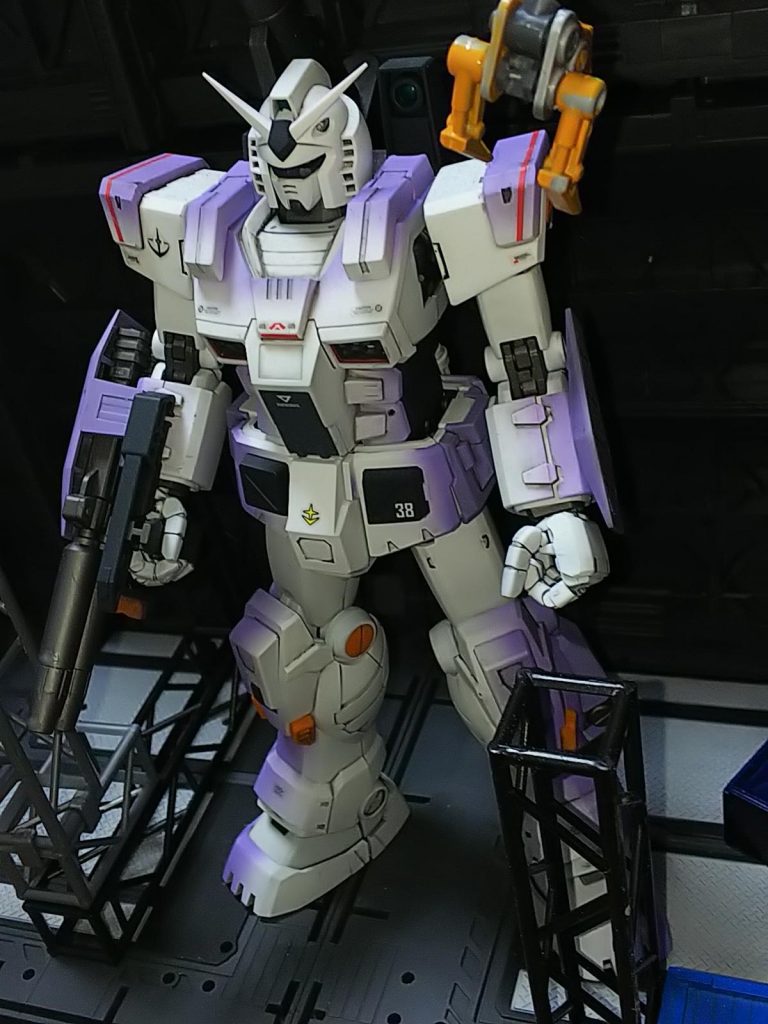 地球連邦軍  EFSF   MG  FA-78-1   ﾌﾙｱｰﾏｰｶﾞﾝﾀﾞﾑ ｵﾘｼﾞﾅﾙｸﾞﾗﾃﾞｰｼｮﾝ ｶﾗｰ Ver. ＆ 格納庫ｼﾞｵﾗﾏ♪–8枚目/制作者：SINANJU ｼﾞｵﾝの亡霊