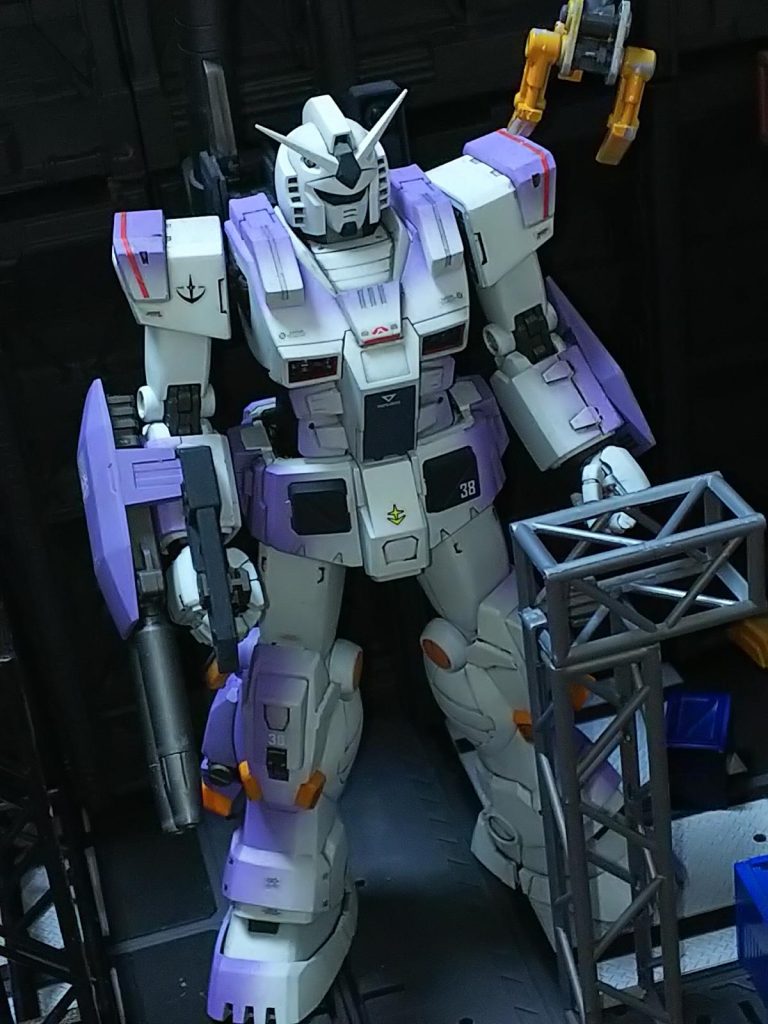 地球連邦軍  EFSF   MG  FA-78-1   ﾌﾙｱｰﾏｰｶﾞﾝﾀﾞﾑ ｵﾘｼﾞﾅﾙｸﾞﾗﾃﾞｰｼｮﾝ ｶﾗｰ Ver. ＆ 格納庫ｼﾞｵﾗﾏ♪–3枚目/制作者：SINANJU ｼﾞｵﾝの亡霊