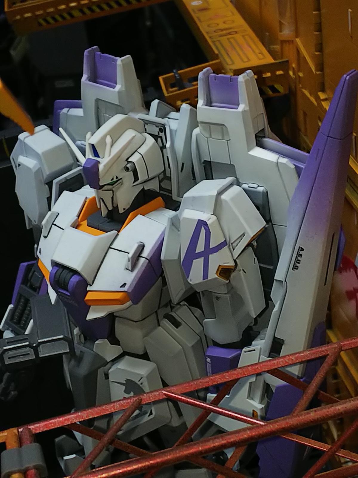 反地球連邦組織  AEUG  MG  MSZ-006-3 ｾﾞｰﾀｶﾞﾝﾀﾞﾑ 3号機 ｵﾘｼﾞﾅﾙ ｸﾞﾗﾃﾞｰｼｮﾝ ｶﾗｰ Ver.