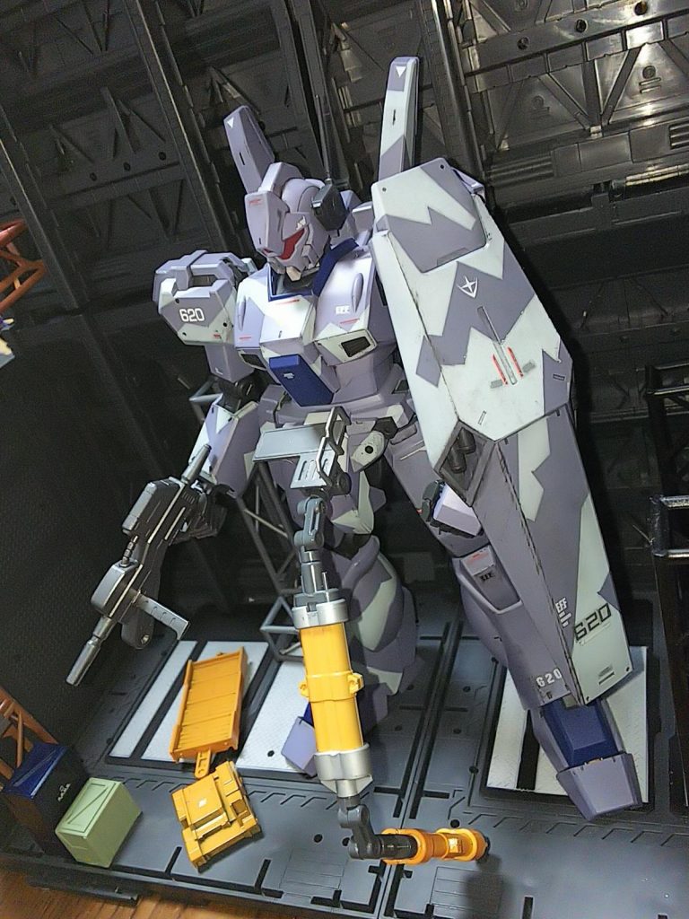 地球連邦軍 EFF   MG  RGM-89 ＆ RGM-89D ｼｬｲｱﾝ基地所属 ｼﾞｪｶﾞﾝ ｽﾌﾟﾘｯﾀｰ迷彩 ｶﾗｰVer.–6枚目/制作者：SINANJU ｼﾞｵﾝの亡霊