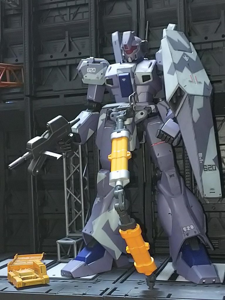 地球連邦軍 EFF   MG  RGM-89 ＆ RGM-89D ｼｬｲｱﾝ基地所属 ｼﾞｪｶﾞﾝ ｽﾌﾟﾘｯﾀｰ迷彩 ｶﾗｰVer.–8枚目/制作者：SINANJU ｼﾞｵﾝの亡霊