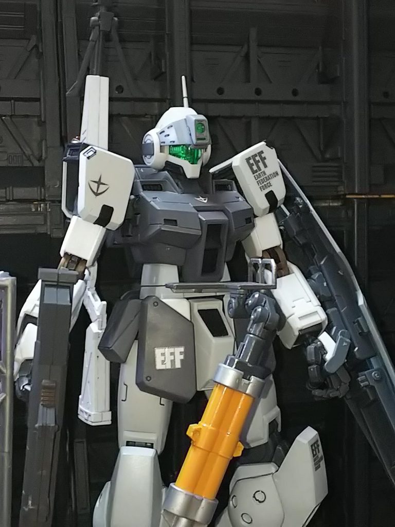 地球連邦軍  EFF  MG  RGM-79SP  GM SNIPERⅡ  寒冷地仕様 ｶﾗｰ Ver.–6枚目/制作者：SINANJU ｼﾞｵﾝの亡霊