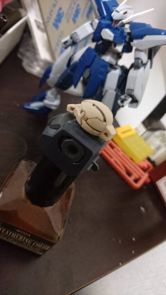 頭部のディティールがお気に入り