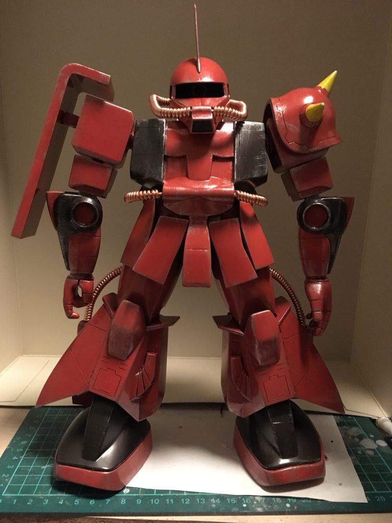 旧キット ジョニー・ライデン専用 高機動型ザク–2枚目/制作者：蒼き鷹