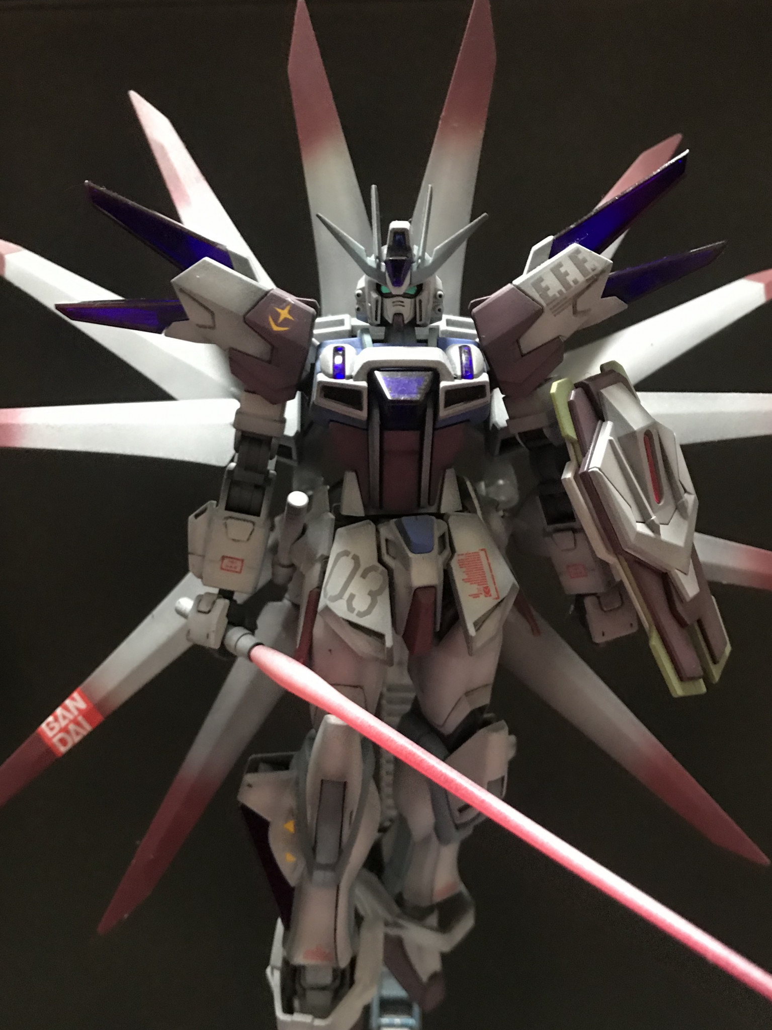 中古】 MG ビルドストライクギャラクシーコスモス ガンダムナドレ HG