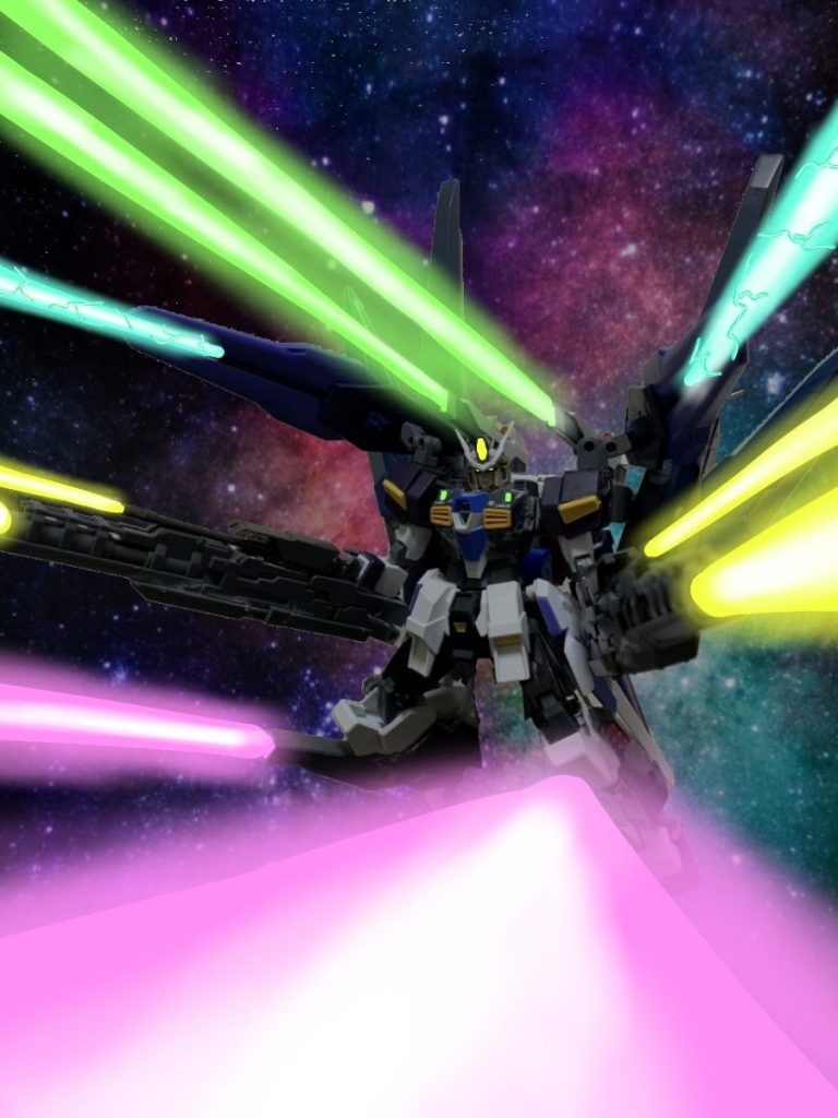 塗装前ですが、フルバーストはこんなイメージですね!ドラグーン展開しなくても撃てるので、安定性や火力は展開しない方が出るかも?w
長きに渡り文章を読んでいただきありがとうございます!まだまだ未熟なゆえ、「表面が汚い」「塗装が雑い」などあると思いますが、いいと思ったこと悪いと思ったことなんでもリプに書いてくれると嬉しいです!これからの自分の成長に繋げれるので(●︎´▽︎`●︎)
ですので、ぜひ評価コメントよろしくお願いします🙇♂️