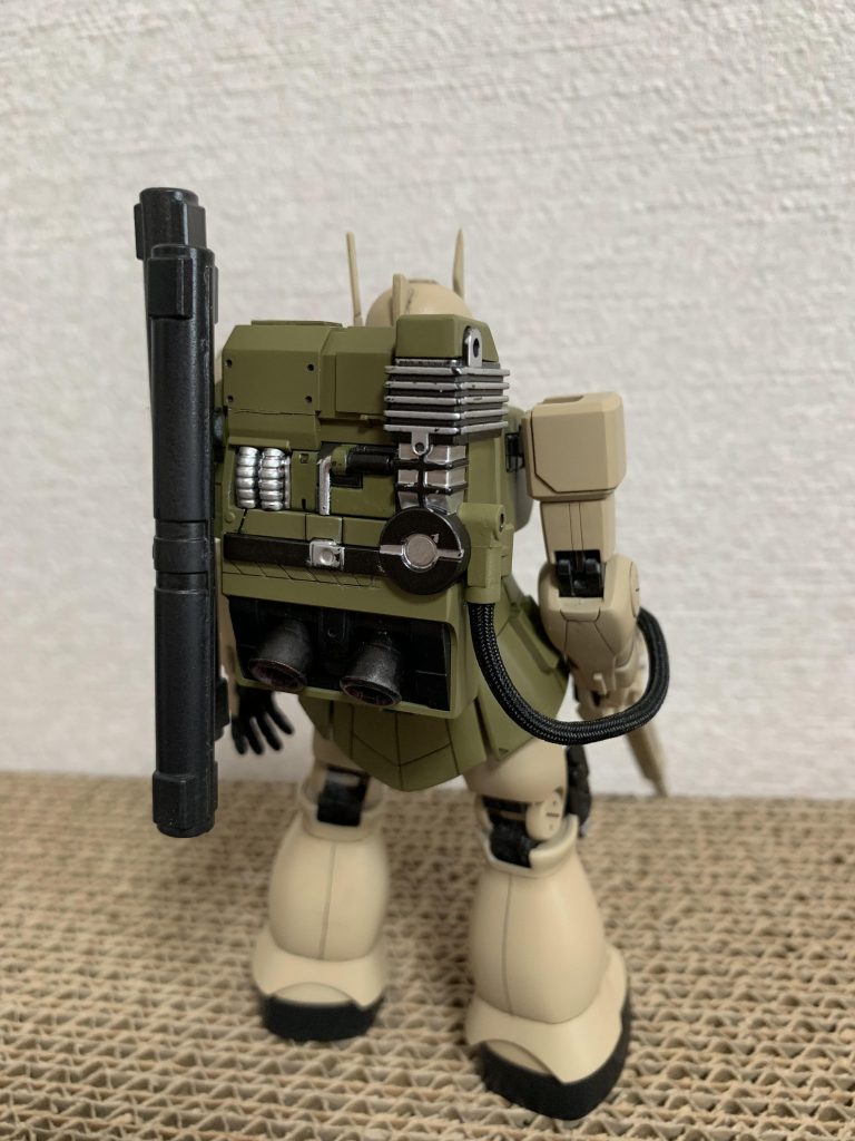 バックパックは少し色分けしました。