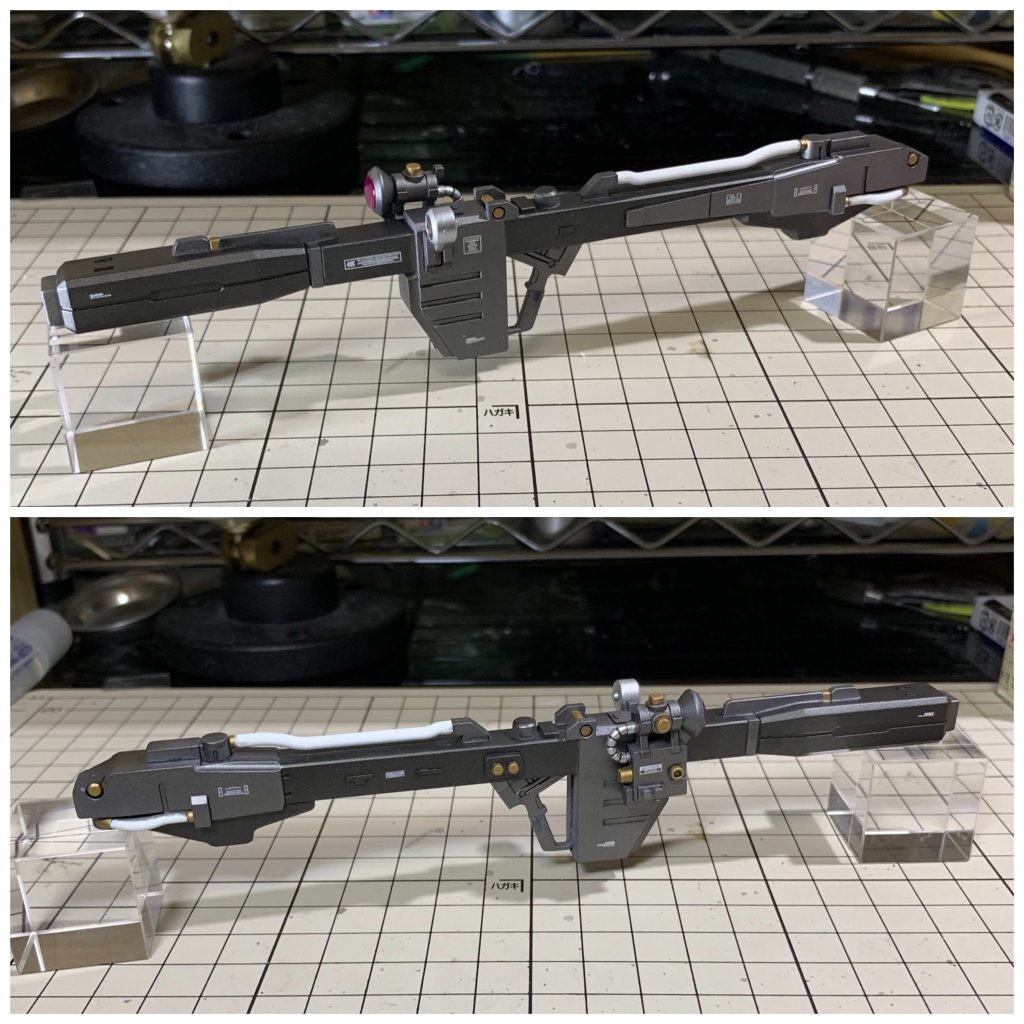 ビームバズーカの塗り分けが1番力入ってるかもしれません 笑。