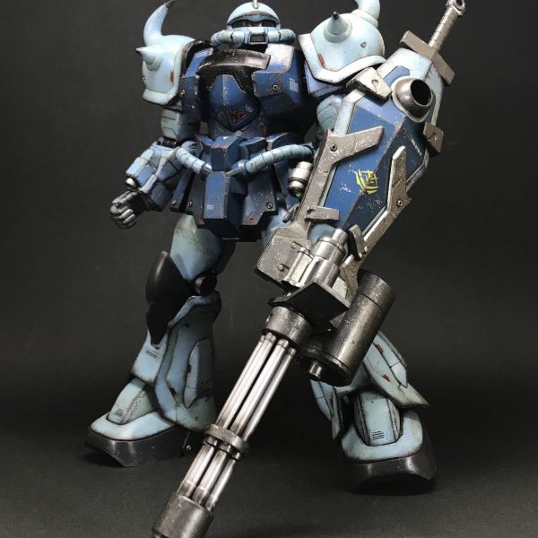 グフカスタム がっつりウェザリング