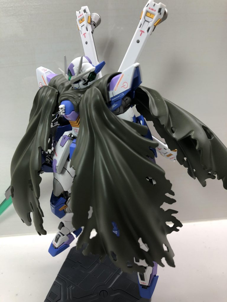 ABCマント装着状態。