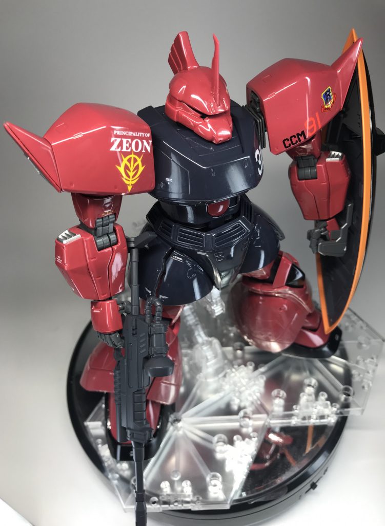 MG ゲルググ 【オリジナルカラーリング 鏡面グロス仕上げ キマイラ隊仕様】–8枚目/制作者：モルガナ