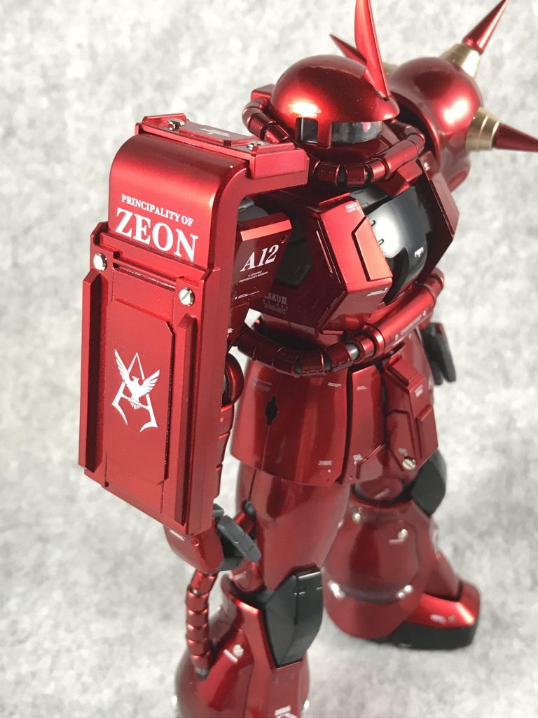 プラ板でシールドの追加装甲？みたいなものを作ってみました