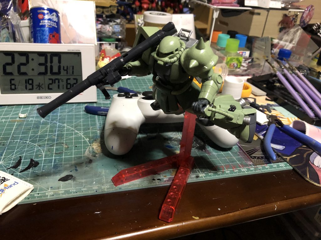 ザクバズーカ装備状態